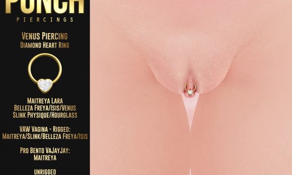 PUNCH - Venus Diamond Heart Ring.