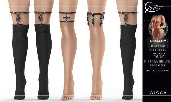 cult - Wicca Socks and Garters. L$269. Demo Available ★.