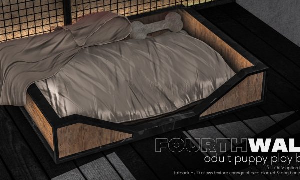 Fourth Wall - Puppy Play Bed.. Individual L$499 | Fatpack L$999.