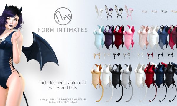 Neve - Form Intimates. Mini Packs L$275 | Fatpack L$825. Demo Available ★.