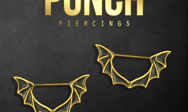 PUNCH - Bat Wings Nipple Piercings. L$350. Demo Available ★.