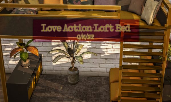 crate - Love Action Loft Bed.. Adult L$450 each.