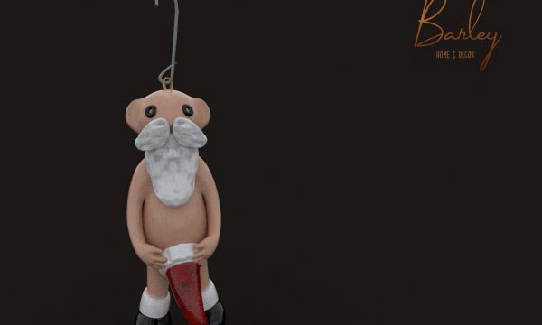 Barley - Copper Cock O'Clock, Juneau Candle Set & Naughty Santa Ormament. Clock L$250 Each | Naughty Santa L$50 | Candle Set L$100.