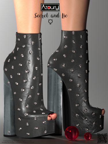 AZOURY – Secret and Lie Shoes.