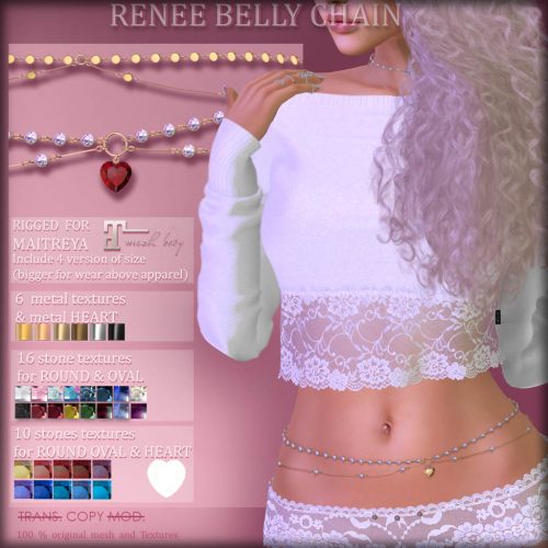 AvaWay – RENEE Belly Chain.