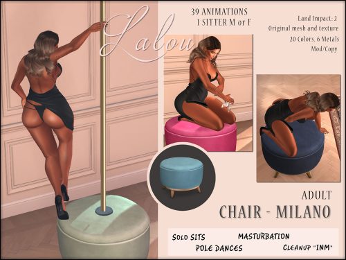 Lalou – Milano Pouf & Sofa 3 Seat.