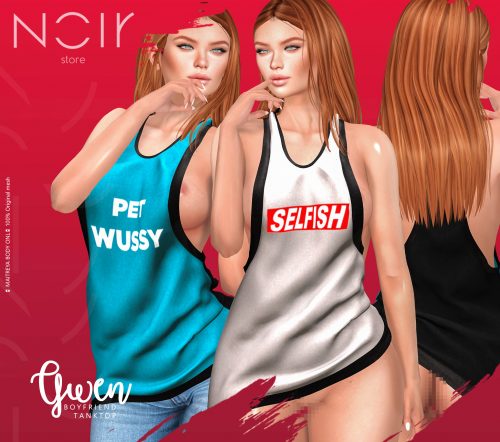 NOIRNoir Store – Gwen BF TankTop.