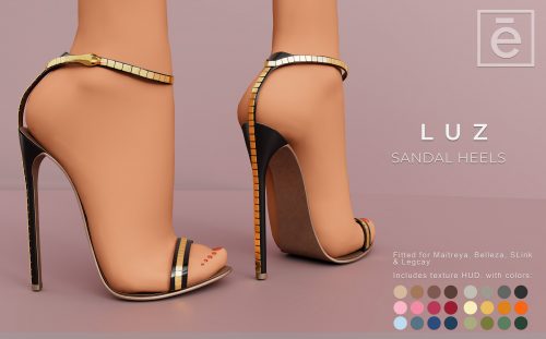 Ohemo – Luz sandal heels.