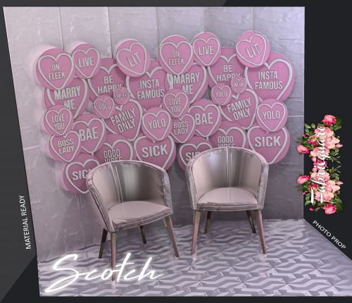 Scotch – fABRICSQAURE Famous Backdrop.