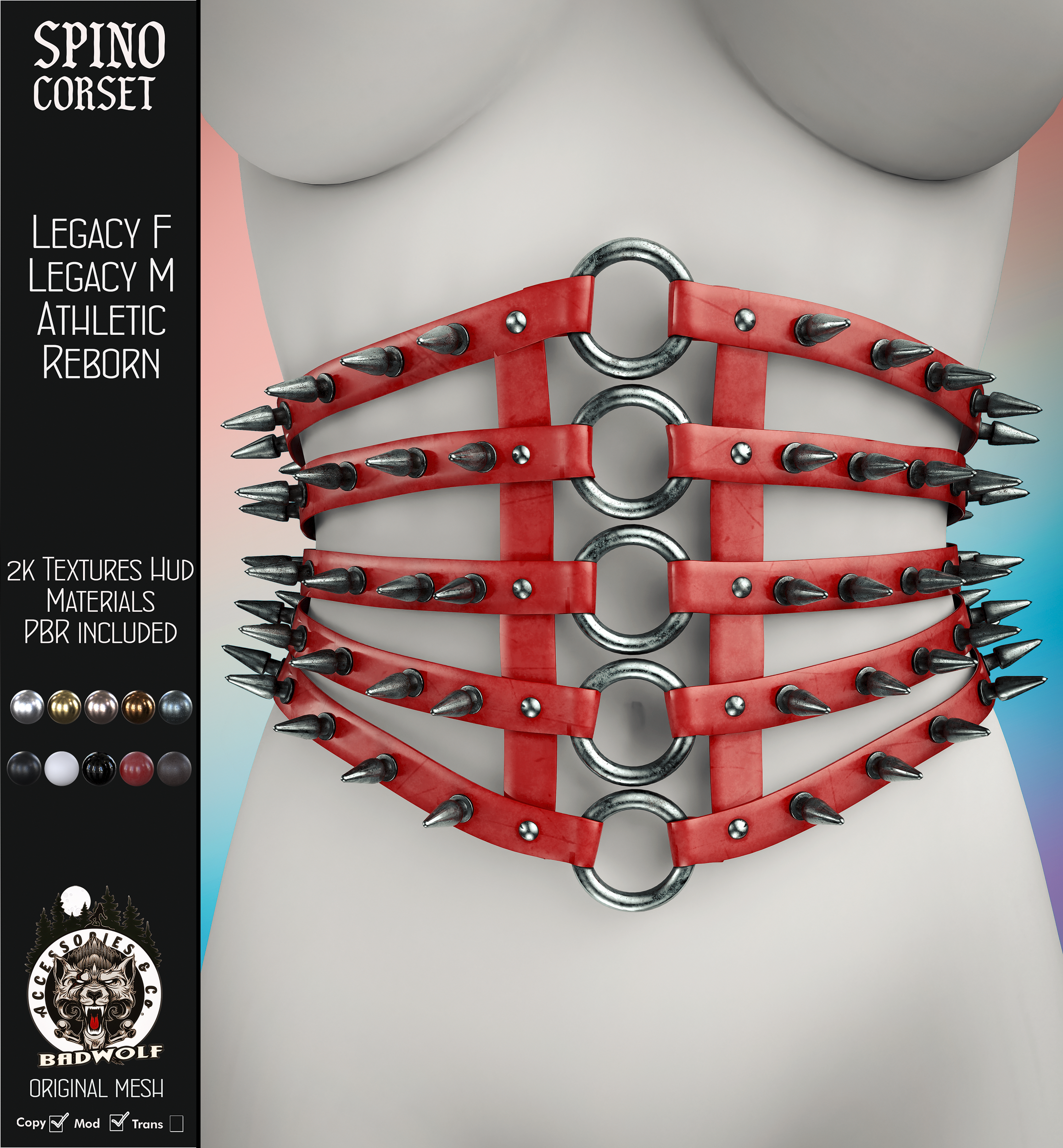 Badwolf Accessories & Co. - Spino Corset.