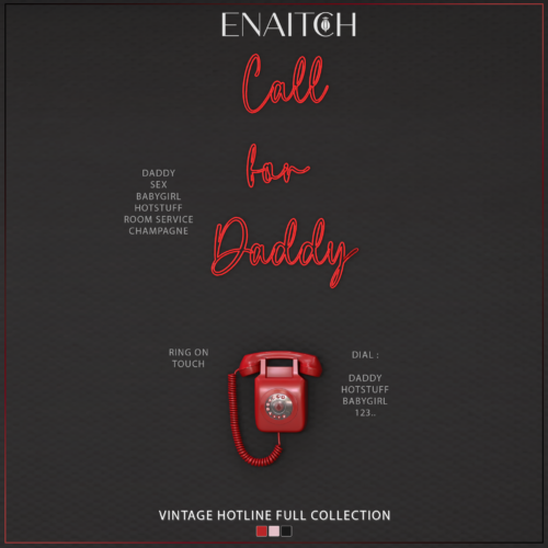 ENAITCH - Vintage Hotline & Neon Sign.