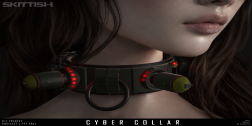 Skittish - Cyber Collar Ad pic