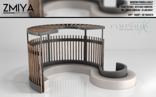 ZMIYA - Modern Pergola.