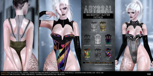 ABYSSAL GIA BODYSUIT GLITTER FP VENDOR